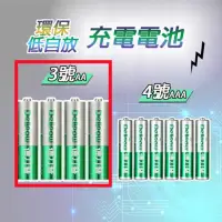 在飛比找momo購物網優惠-【威富登】3號充電電池 1.2V充電電池 鎳氫電池 三號充電