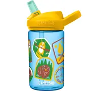CamelBak Eddy+ Kids 0.4L Water Bottle #Explorer Patches