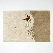 Avanti Linens - 11984JIVR Gilded Birds, Bath Rug, Ivory