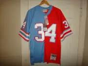 Earl Campbell 1980 Mitchell & Ness Oilers Throwback Split Legacy Jersey $175 L