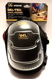 CLC Custom Leathercraft 375 Gel-Tek Swivel Cap Kneepads / New!