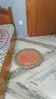Indian 100% Jute and Cotton Round Rug Indoor/Outdoor Area Mate KitchenDiningRug