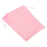 Ski Goggle Bag, 2 Pack Microfiber Snow Goggles Case Drawstring Pouch Pink