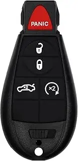 New Keyless Entry 5 Buttons 433Mhz 7961 Chip Remote Start Car Key Fob M3N5WY783X, IYZ-C01C For Chrysler 300 Challenger Charger Durango Jeep Grand Cherokee For Dodge Ram 1500 2500 3500 4500 GQ4-53T