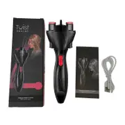 Electric Hair Braider DIY Automatic Hair Braider Portable USB Power Supply Hair Twister Machine 2 black
