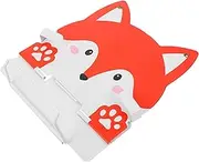 jojofuny Multifunctional Fox Desktop Book Stand for Lightweight and Reading Holder for Cookbooks Sheet Music and Documents Engaging Fox Design for Home School Travel