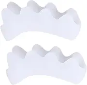 Toe Corrector - Breathable Toe Spacers Corrector,Soft Sleeve Protectors Comfortable Straightener for Women Kids Walking Running Exercise Shoes Socks