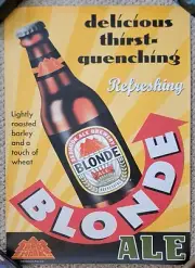 ORIG 2002 BLONDE ALE Redhook Brewery POSTER 24" X 36"
