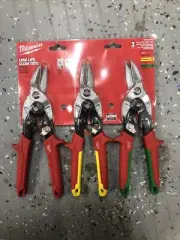 Milwaukee 48-22-4563 3-Pieces Aviation Snip Set