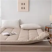 Upgraded Japanese Futon Mattress, Tatami Mat, Single/Double/Queen/King Size Bed, Foldable Floor Mattress, Portable for Travel and Camping(02,120 * 200cm(2KG))