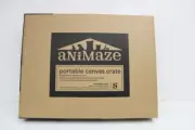Animaze Portable Canvas Dark Grey Dog Crate / Small 24" NEW