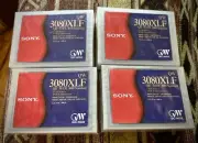 4x Sony Mini Data Cartridge QW 3080XLF QIC-WIDE Standard 2GB/4GB