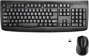 KENSINGTON(R) Wireless Profit Wireless Keyboard and Mouse Desktop Set, Black, (72324)