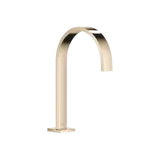 Dornbracht MEM Deck-mounted basin spout w. pop-up waste Champagne 13715782-47