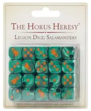 Horus Heresy Salamanders Legion Dice Pack Space Marines 30K 40K Scatter Die
