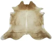 Light Brown Cowhide Rug New Brazilian Natural Real Authentic 8.3ft x 6.7ft