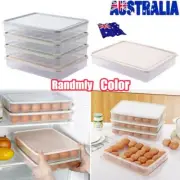 Egg Storage Box Refrigerator Plastic Storage Rack Holder Container HQ