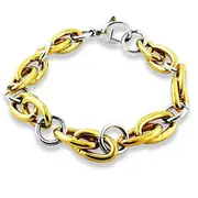 Silver Chain Bracelet For Men 22 CM