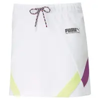 在飛比找Yahoo!奇摩拍賣優惠-慶豐體育👟 PUMA 流行系列PI短裙 女性 白 休閒 蔡依
