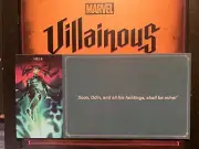 MARVEL VILLAINOUS Hela Domain GAME REPLACEMENT PIECE FREE SHIPPING