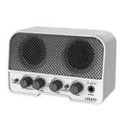 LEKATO Mini Guitar Amplifier 5.0 Bluetooth 5W Rechargeable Electric AMP White