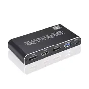 USB3.0 Capture HDMI 2X1 HDMI to USB3.0 Video Capture Switcher Video Capture Card