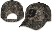 Checkered Flag Sports Chase Elliott #9 NASCAR 2025 USA Green Camo Unstructured Hat, Green, One Size
