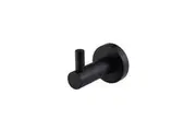 MEIR Round Brass Robe Hook - Matte Black