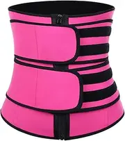 Meichoon Neoprene Waist Trainer for Women 2 Straps Tummy Control Body Shaper Postpartum Recovery and Enhanced Calorie Burn
