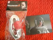 JAMIE LLOYD MYERS HALLOWEEN CLOWN MASK and PHOTO HORROR DISPLAY PROP - RETIRED