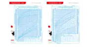 SECA-Growth charts (boys 0-36 months), Pack of 100 Sheets