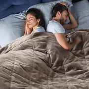 DreamZ 9KG Adults Size Anti Anxiety Weighted Blanket Gravity Blankets Mink