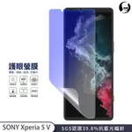 【護眼螢膜】SONY XPERIA 5 V 抗藍光 螢幕保護貼 超高清 SGS檢測40%抗藍光輻射環保無毒