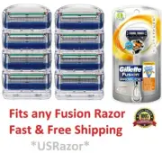 9 Gillette FUSION FLEXBALL Razor Blades Cartridges Refills Proglide Shaver 8 4