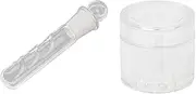 POPETPOP 2pcs Clear Glass Planaria Trap Catch Trap Cherry Shrimp Crystal Red Shrimp Dwarf Shrimp Trap Planaria Leech Catcher Aquarium Supplies