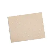 3.2mm White Thermoplastic Splint Sheets 10cm for Finger, Nasal, Nose, Bone Fracture, low temperature sheets 5% Perforated