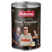 Ardmona Vine Ripened Diced Tomatoes 400g x 1