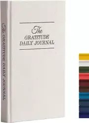 2024-2025 Undated Daily Gratitude Journal for Women, Manifestation Journal-White