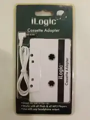 ILOGIC CASSETTE ADAPTER NEW IN PACKAGE FROM BEST BRANDS FREE S/H
