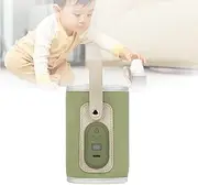 Baby Bottle Warmer, Portable Baby Bottle Warmer, Rechargeable Baby Warmer to Go, 7 Different Temperatures Bottle Warmer (Green)
