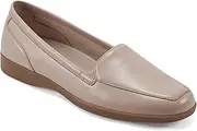 [Easy Spirit] Women's Devitt10 Loafer Flat, Light Natural, 9 Narrow