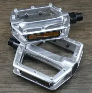 LowPro Platform Bike Pedals 9/16" Fixed Gear Track BMX MTB Cruiser Fixie Bicycle