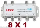 DISEqC 8X1 SATELLITE MULTI-SWITCH FTA LNB FREE TO AIR DISH NETWORK 4X1 DREAMLINK