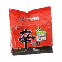 在飛比找蝦皮商城優惠-農心 辛拉麵 120g*5包/袋【短效促銷】