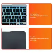 Transparent BT Keyboard With Touchpad 7 Colors Backlit Portable Ultra Slim Wir ❥
