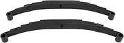 2 Pieces Trailer Leaf Spring 5 Leaf Double Eye 3000bs Replacement for 6000lbs Axle LIB-502-DE