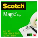 【3M】1/2"X72YD隱形膠帶 （810LC）【金石堂】