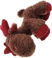 CORHAD Interactive Dog Toy Xmas Reindeer Plush Toy Pet Chew Toy Dog Toys for Dogs