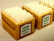Egg Crate Miniatures (2) 1/24 Scale G Scale Diorama Accessory Items