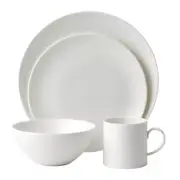 Wedgwood Gio 16pc Dinner Set White | Set of 16